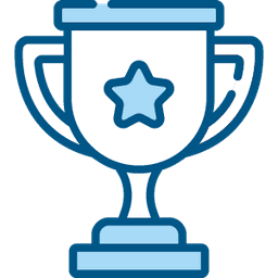 a trophy icon
