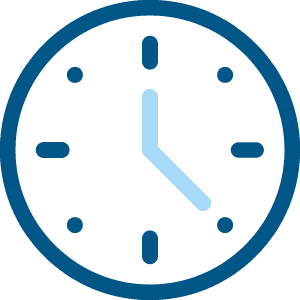 a clock icon