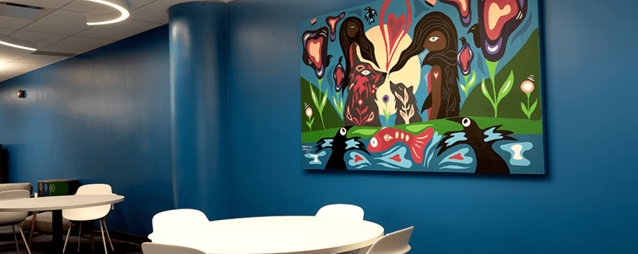 Honouring the Waters: Indigenous art unveiled at University of Niagara Falls Canada campus