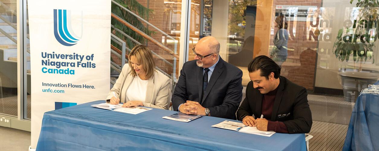 UNF partners with Niagara Falls Innovation Hub to expand student resources