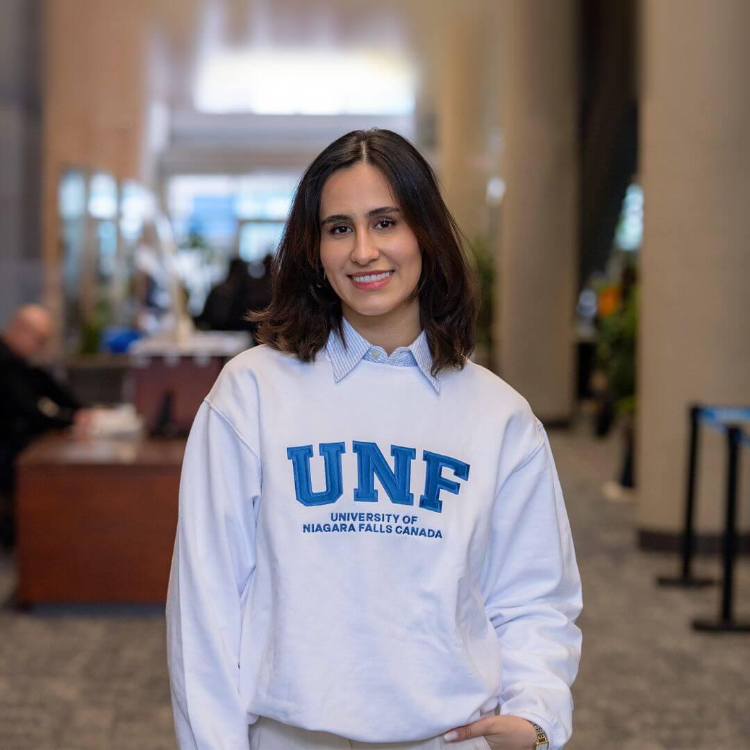 A portrait Ghazal Movahedi smiling for the camera