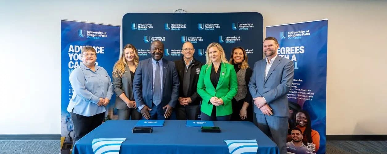 University of Niagara Falls Canada, UNESCO Center for Peace sign MoU to enhance student experience