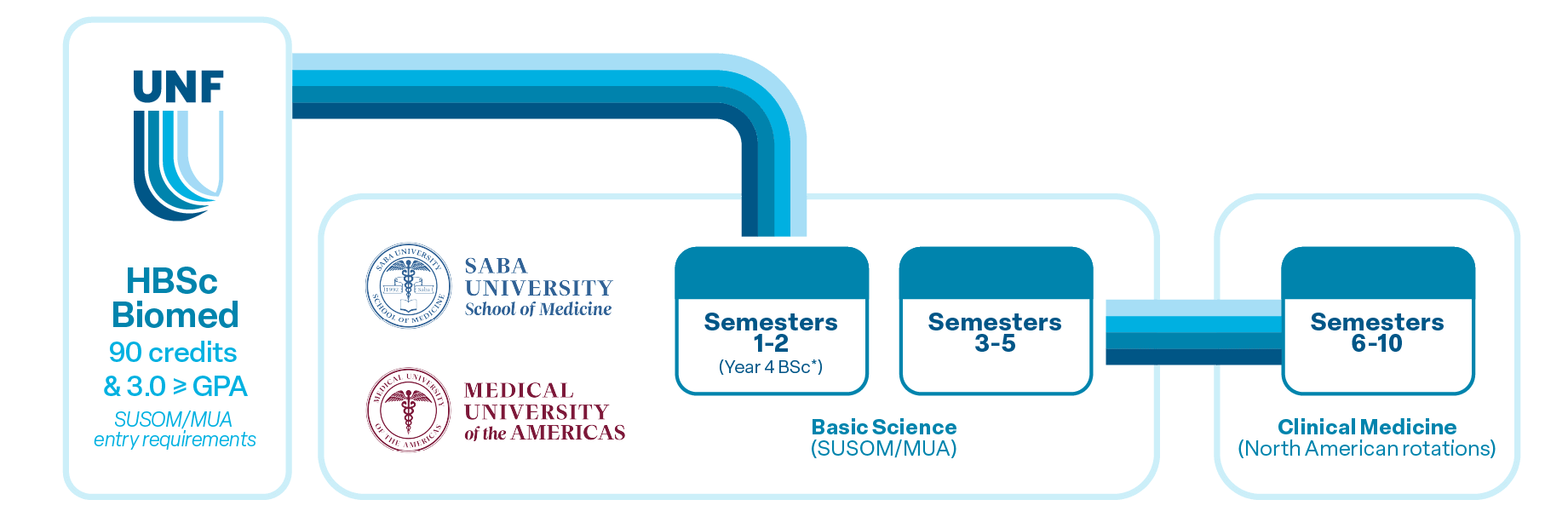 UNF's Pre-Med Pathway