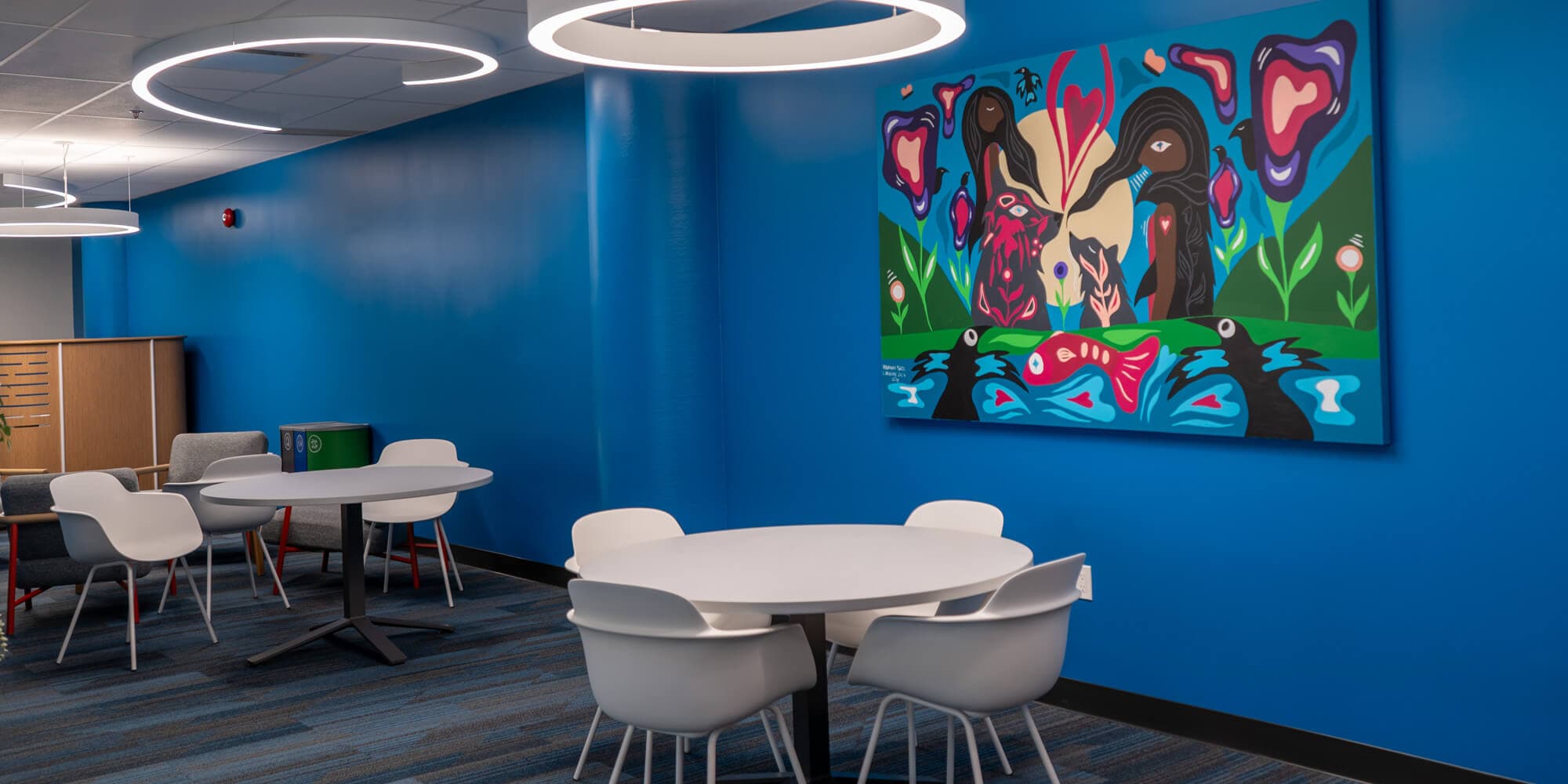 indigenous artwork at UNF campus