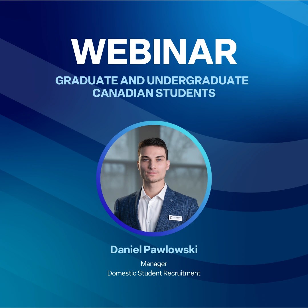 Webinar: Programs at UNF for Canadian students