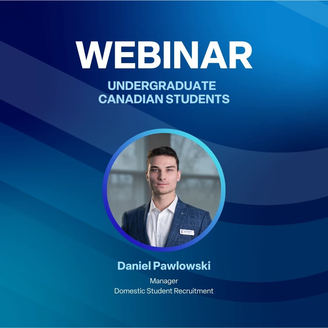 Webinar: Undergraduate programs at UNF for Canadian students