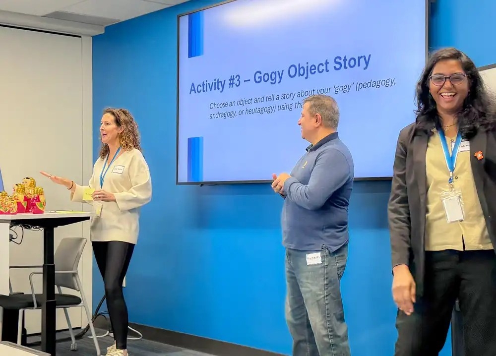 UNF staffs seen in the photograph during an activity