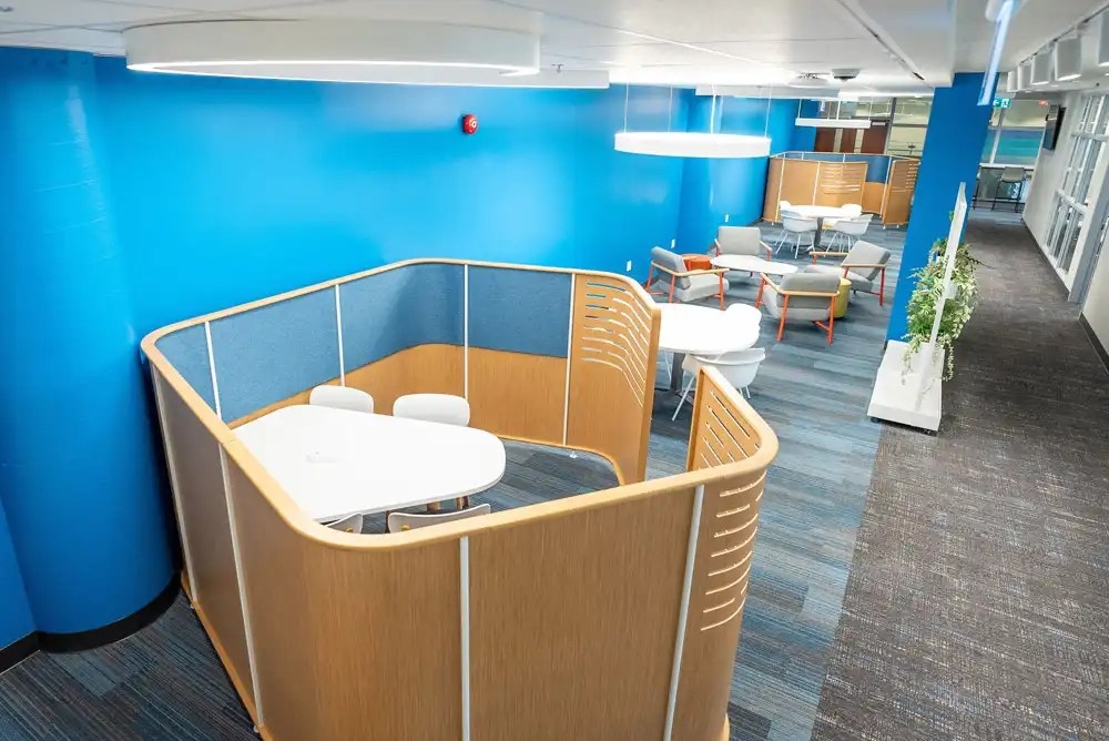 Students quite study space