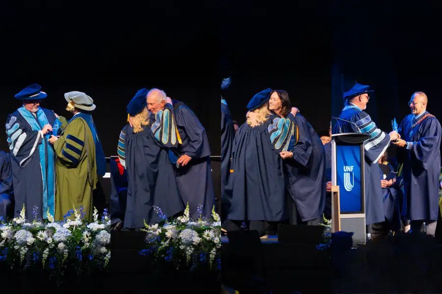 UNF impact awards were handed over
