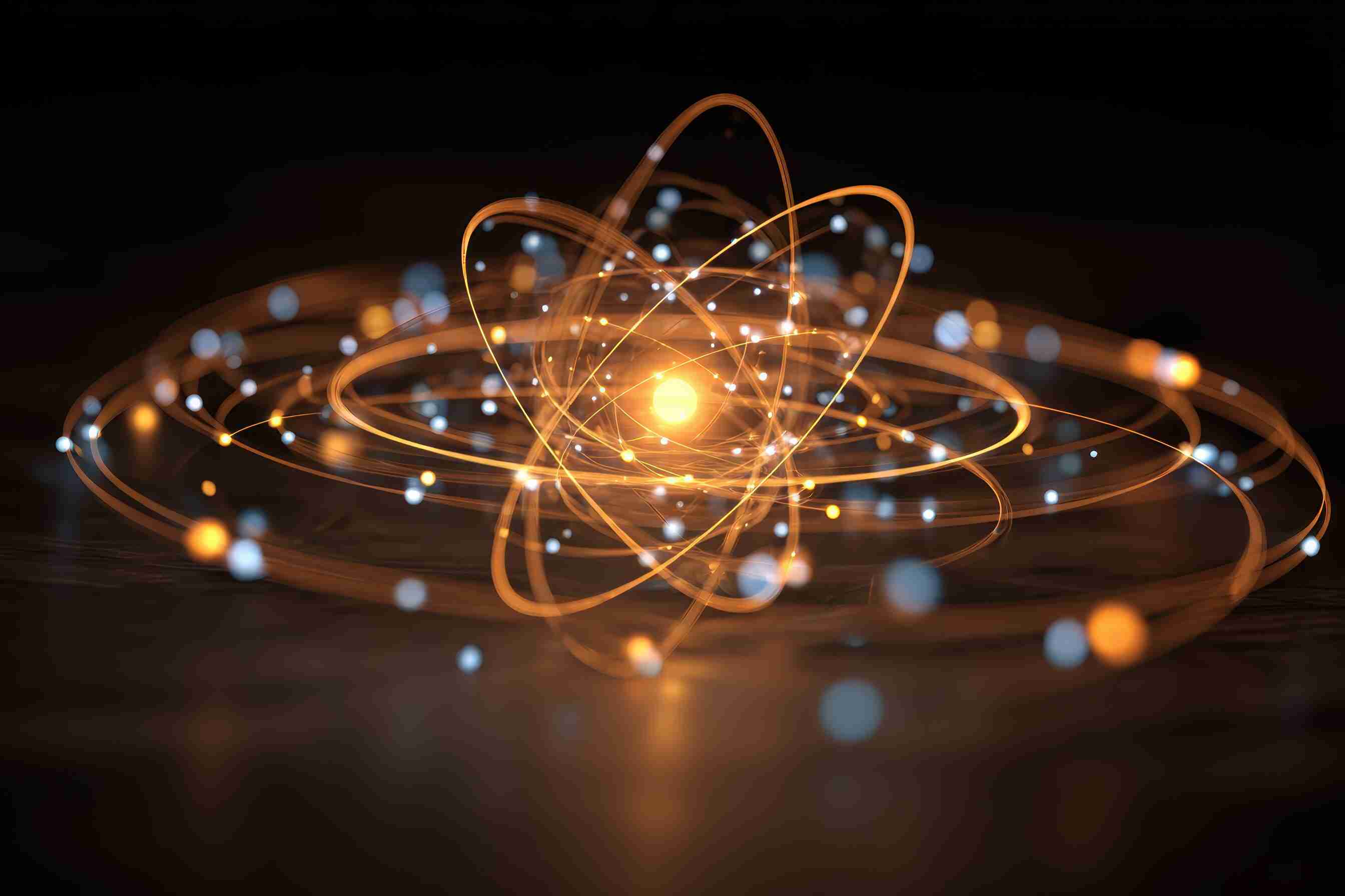 Atomic structure illustration